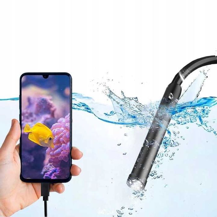 APLIKACJA Kamera endoskopowa inspekcyjna 2m do telefonu USB C solidna