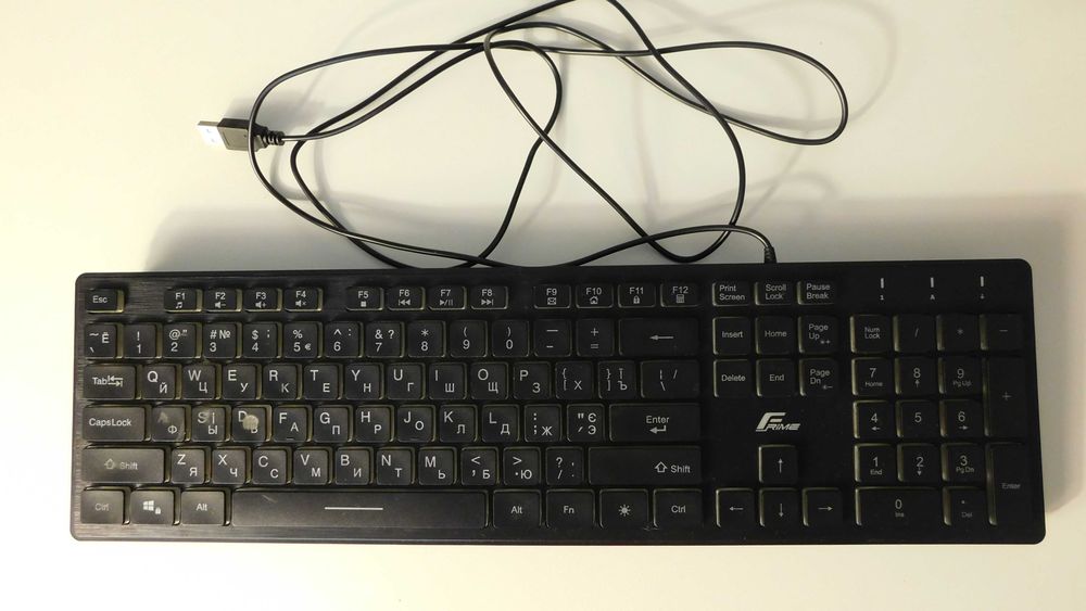 Клавіатура дротова Frime MoonFox USB
