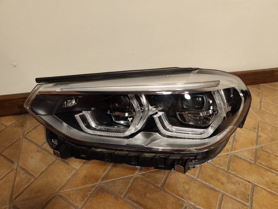Farol BMW X3 G01 X4 G02 ótica adaptive led original usado
