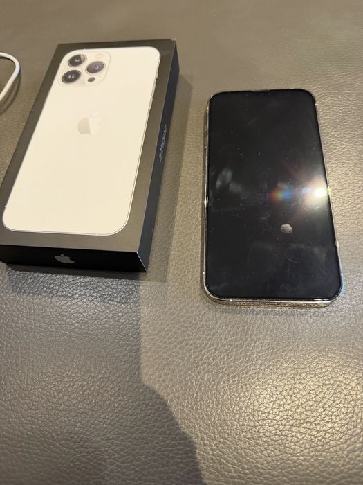 Iphone 13 PRO MAX SILVER 1 TB super stan