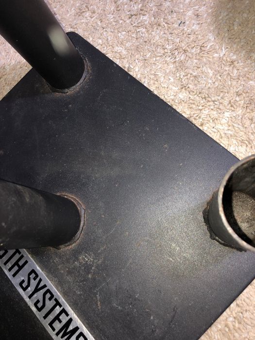 Suporte de barras olimpicas Strenght Shop