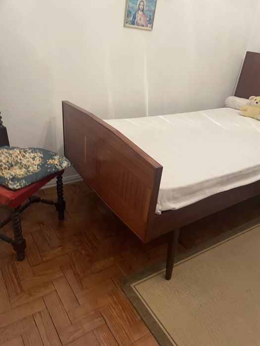 Cama de solteiro e Colchão