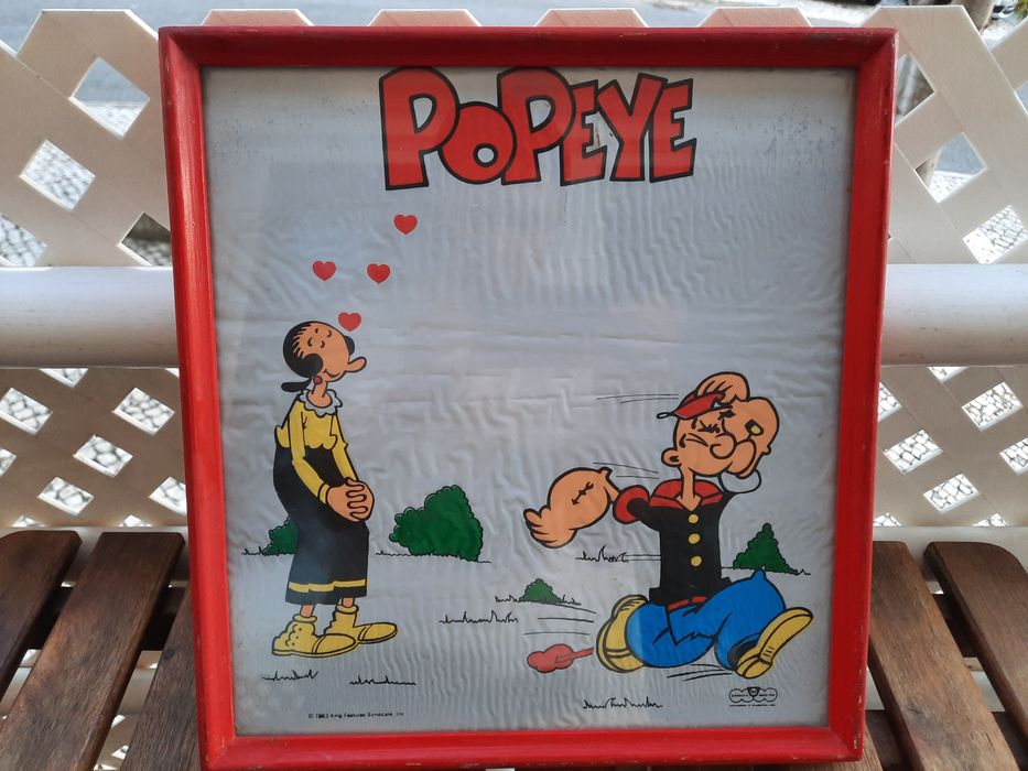 Popeye - Raras Serigrafias - Ano 1983
