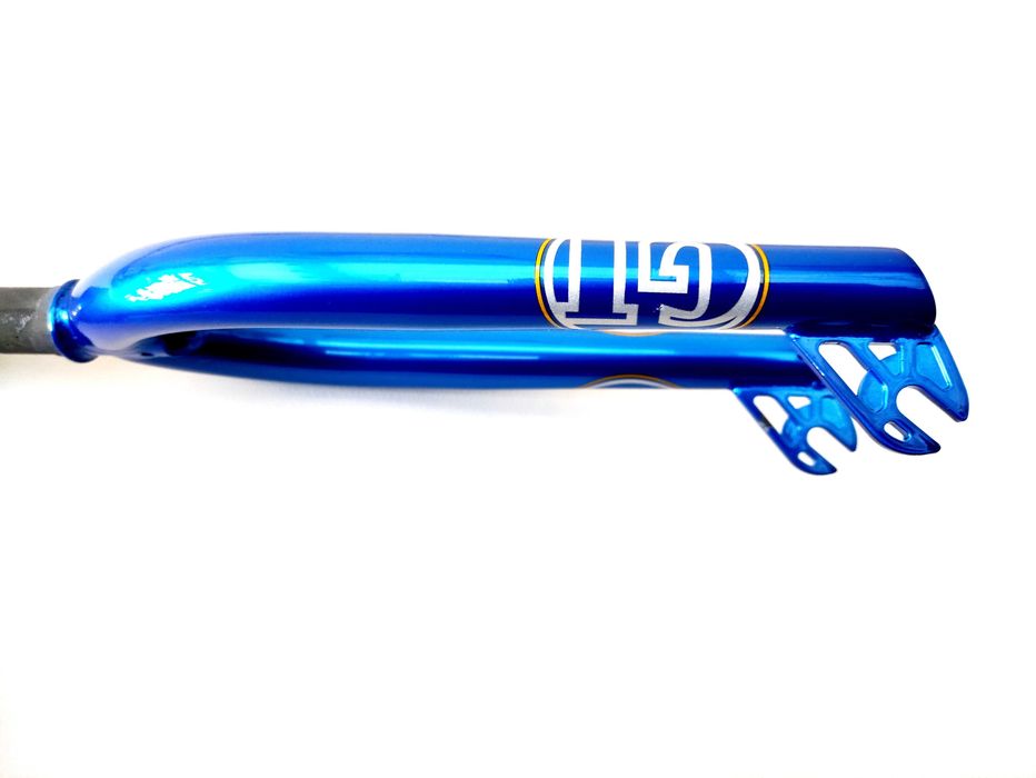 Nowy Lekki Widelec NOS GT Cr-Mo Freestyle BMX 1 1/8" 20" Niebieski