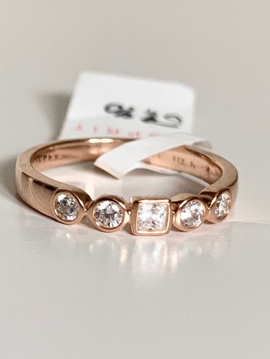 Колечко, перстень Esprit, Thomas Sabo, позолота р. 18/17