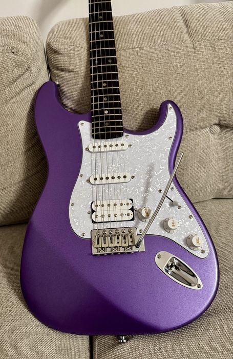 Gitara lutnicza typu stratocaster