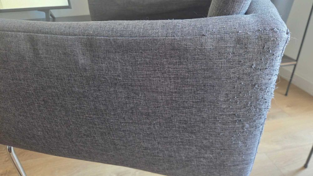 6 Cadeiras Sala Jantar Cinzentas