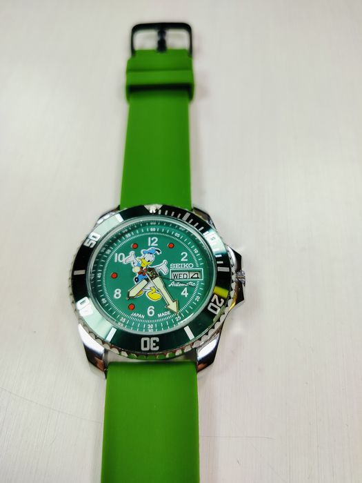Zegarek Seiko automatic Donald Duck Kaczor Donald Disney