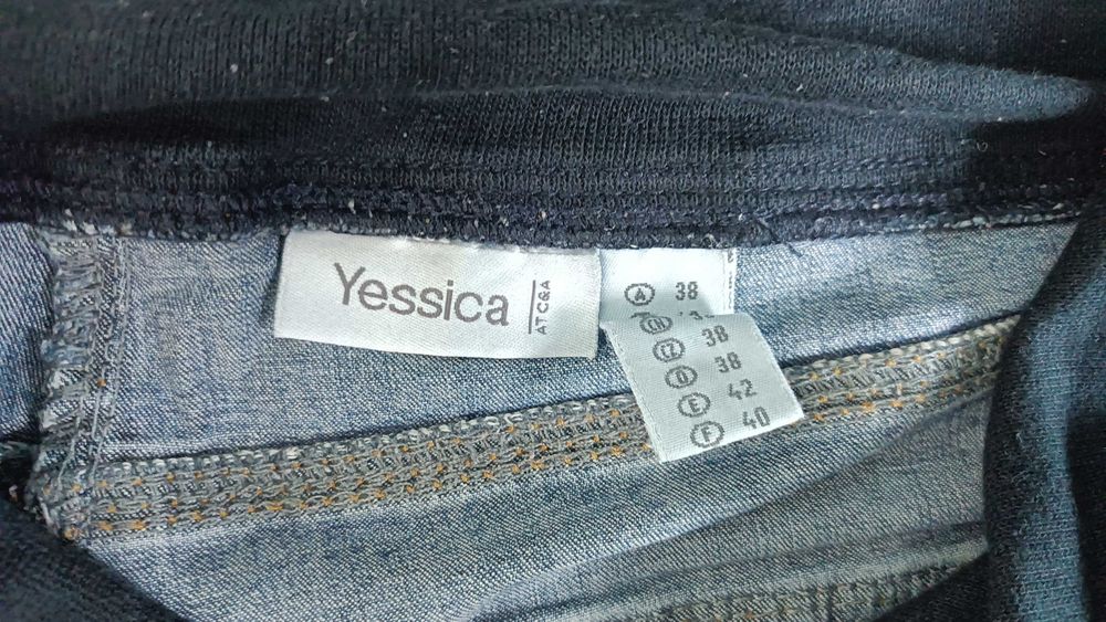 Spodnie ciążowe C&A jeansy 40/42