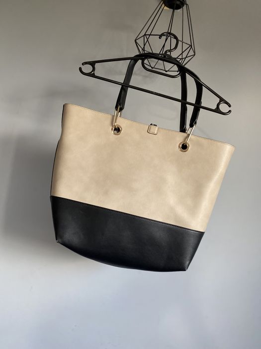 Torebka shopper REaccessories beżowa