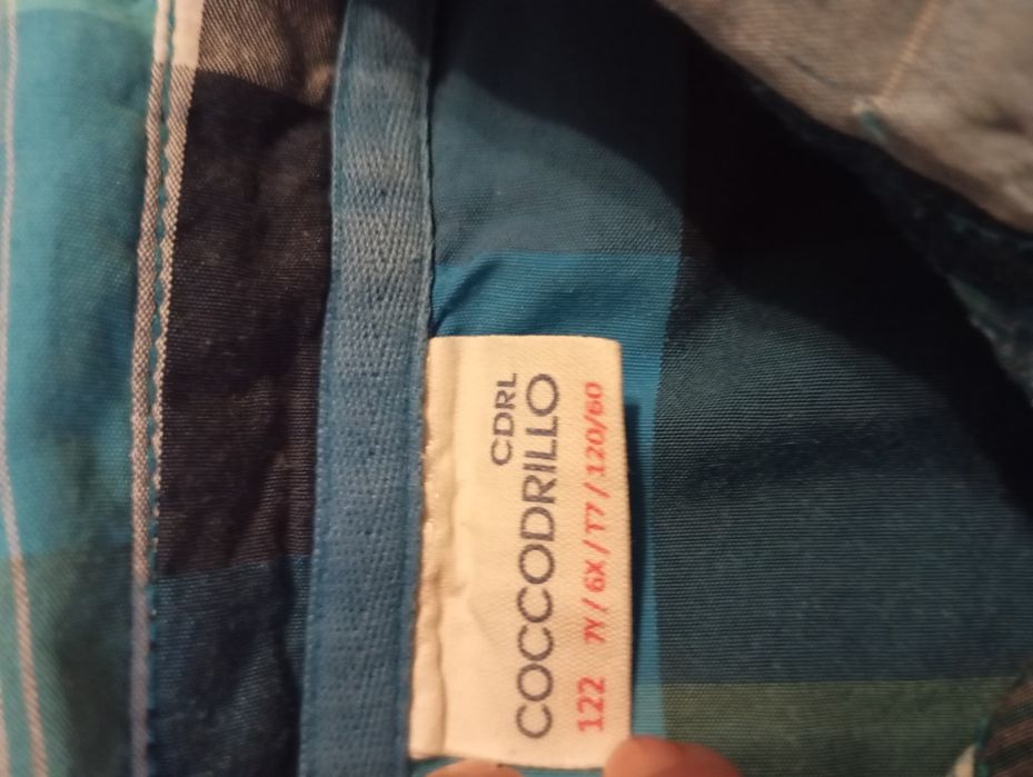 Koszula r 122 dla chłopca cocodrillo