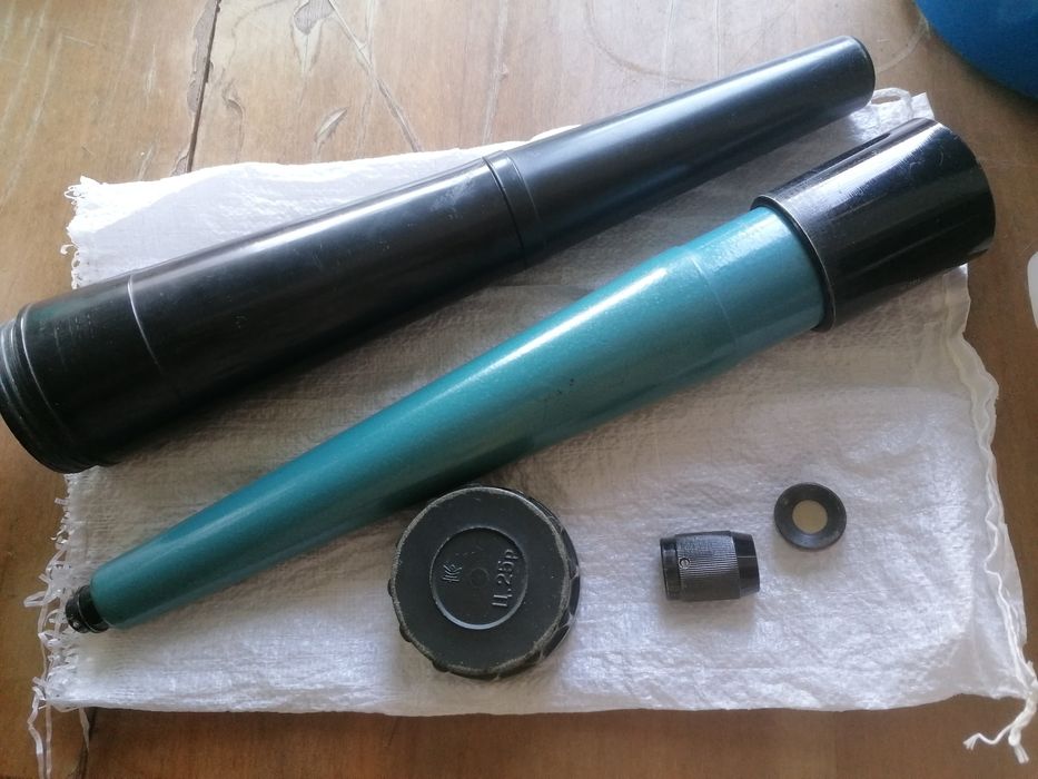 Подзорная ретро-труба эпохи СССР Ленинградский завод