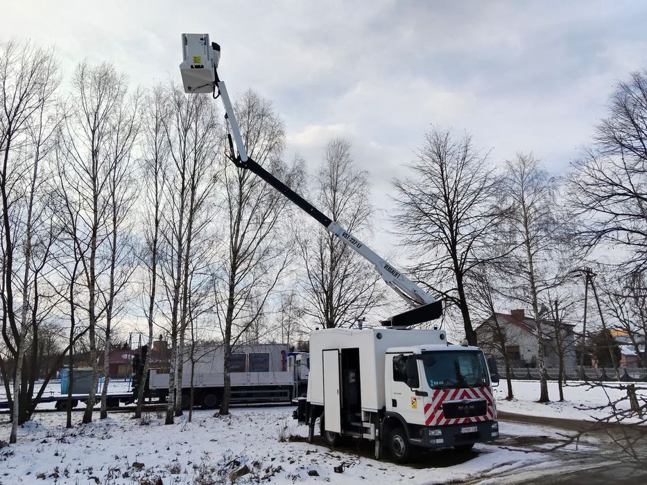 Man Tgl  Podnośnik Koszowy Versalift Vst-237-Lf