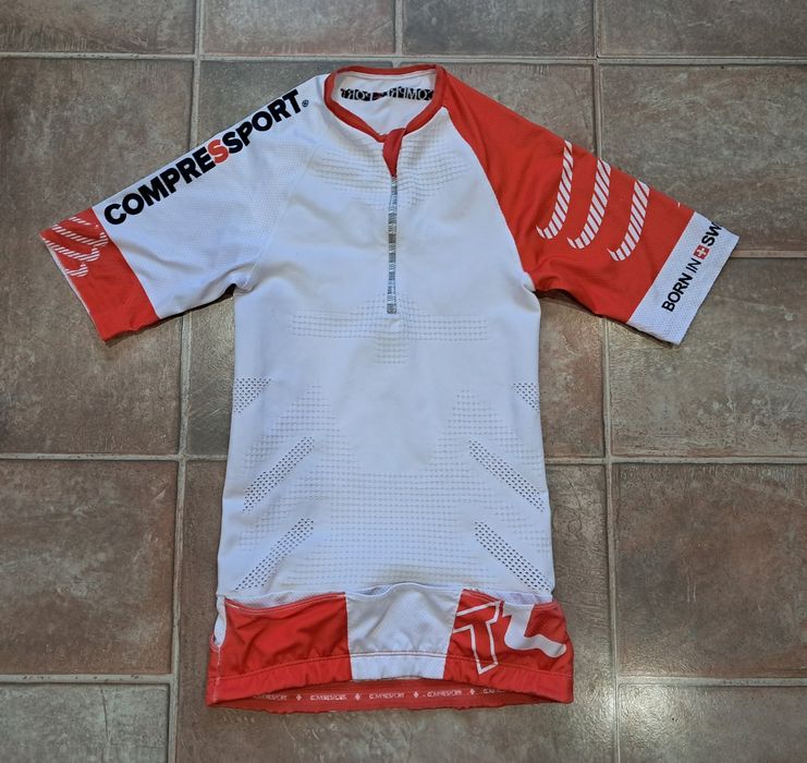 Футболка Compressport Trail Running Shirt V2 Man SS White