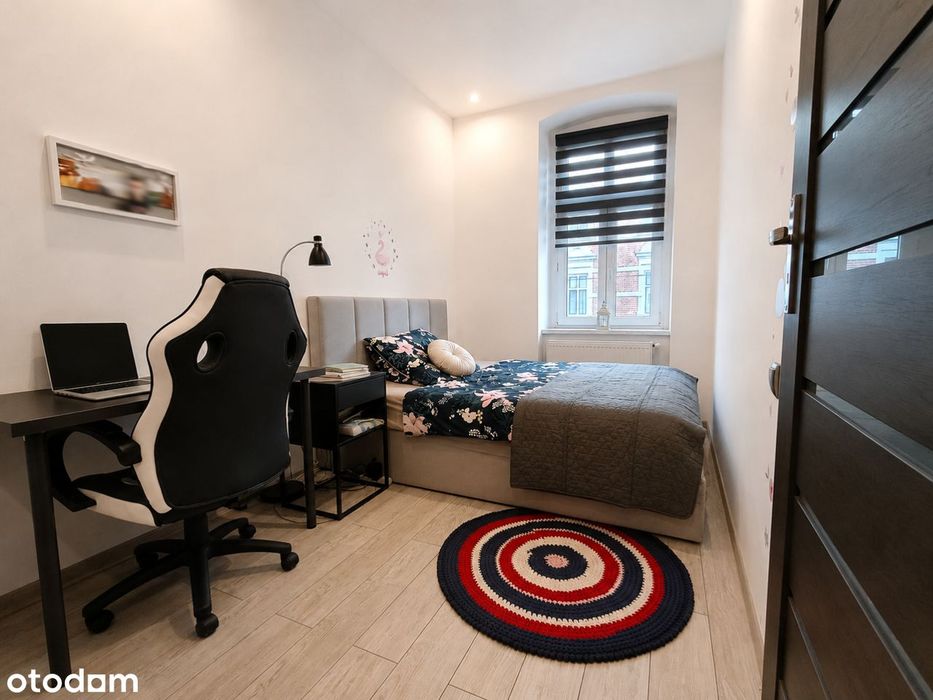 Gliwice – 57 m² | 2 pokoje | 1. piętro | Piwnica 11 m²