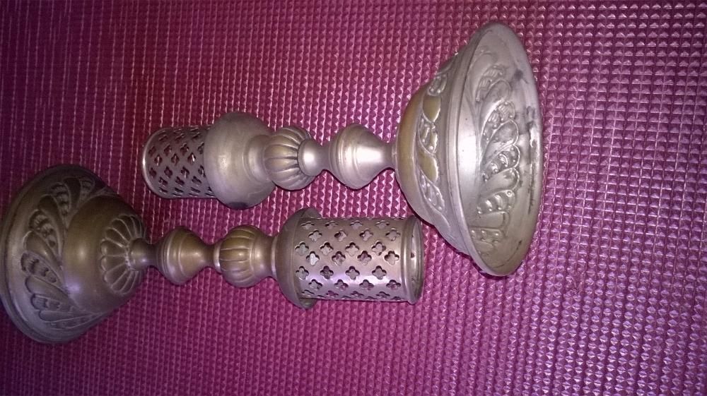 Castiçais, em casquinha