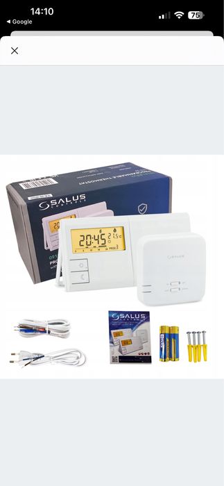 Regulator temperatury SALUS 091FLV2 | Termostat pokojowy przewodowy