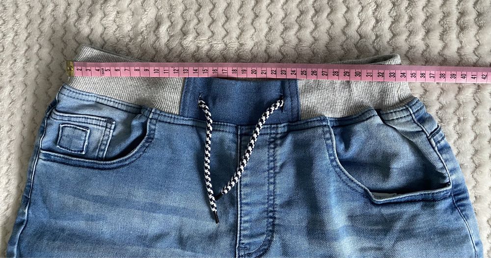 Chłopięce spodenki jeansowe Reporter Young 158cm