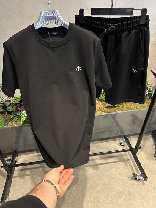 Чоловічий Літній костюм  Armani Exchange boss футболка  шорти