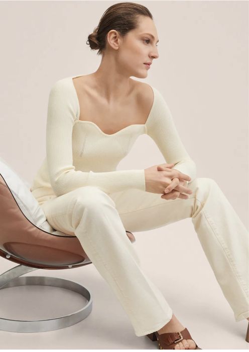 Кофта свитер L mango