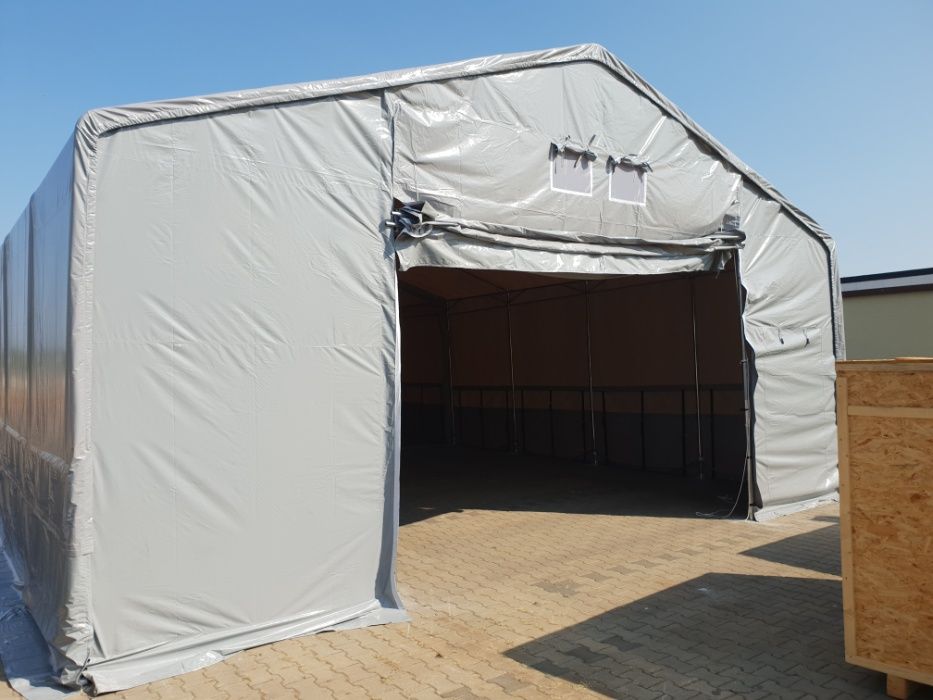 Mega Hala namiotowa z ogrzewaniem 8x16 3m namiot magazyn MTB