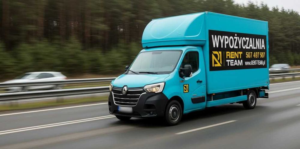 Wynajem samochodu dostawczego- kontener z windą 280 zł za dobę
