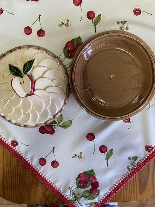 Tarteira em louça pintada á mão