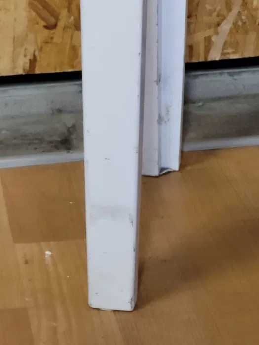 Konsolka biała z szufladą stolik nocny