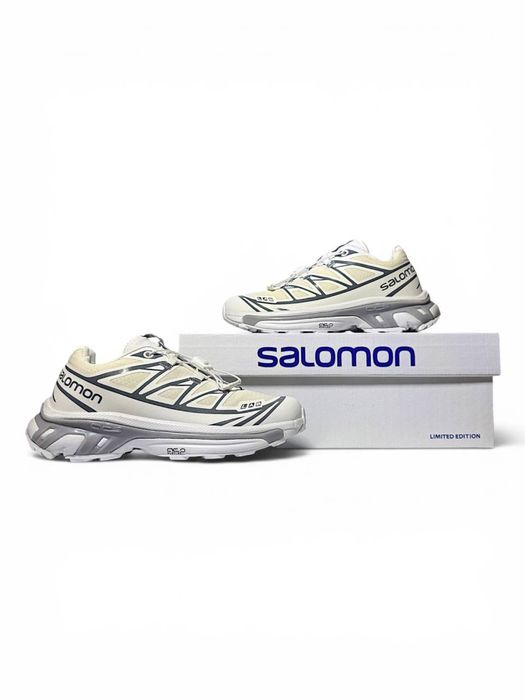 Кросівки Salomon XT-6 S-LAB Soft Ground Beige White Gray