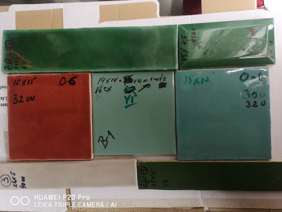 Azulejos Novos semi artesanais