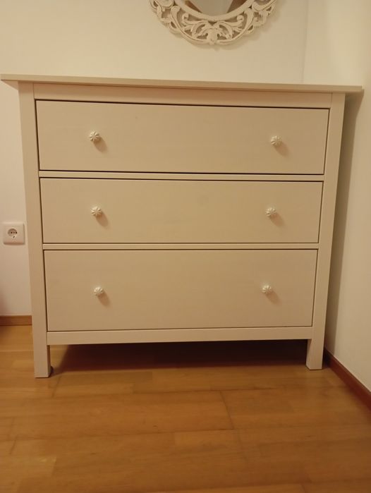 Conjunto de 3 móveis quarto (branco) IKEA - preço total