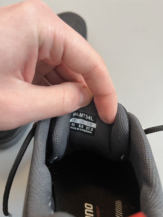 Велотуфли Shimano Mt34 Mtb Black Sh-R106L Sidi Dmt 43(27.2cm)