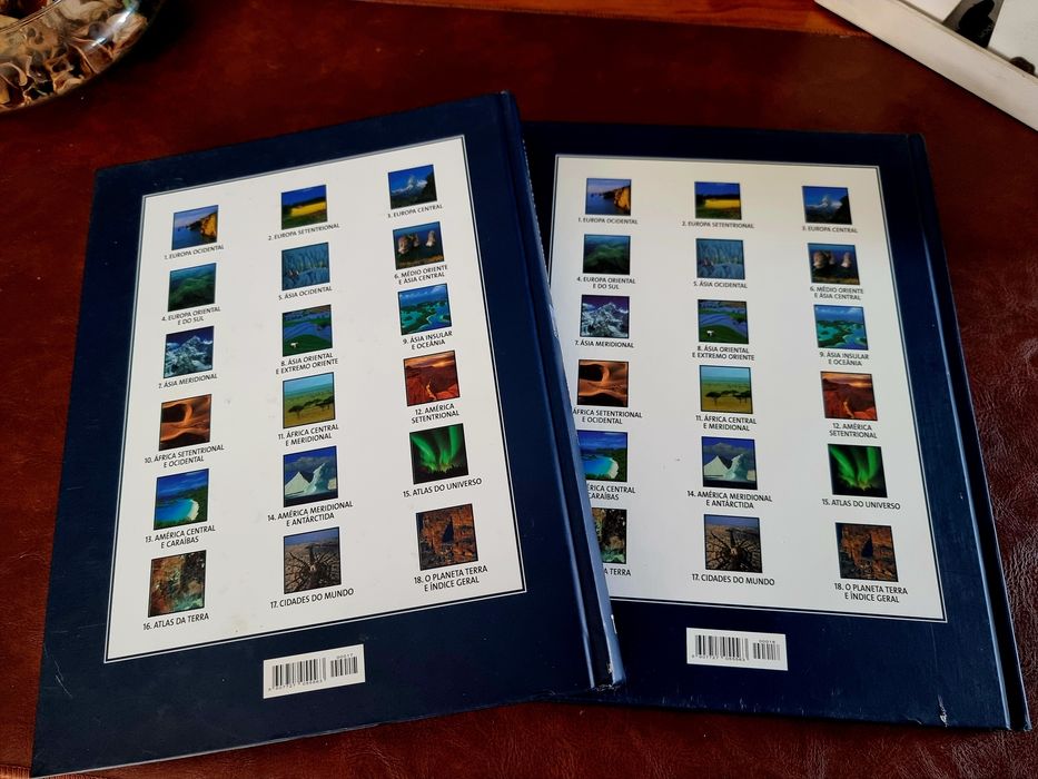 Volumes 17 e 18 da coleção "Geografia Universal"