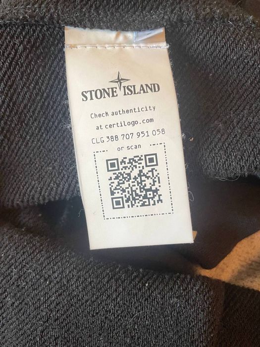 Оригінальна зіп худі Stone Island