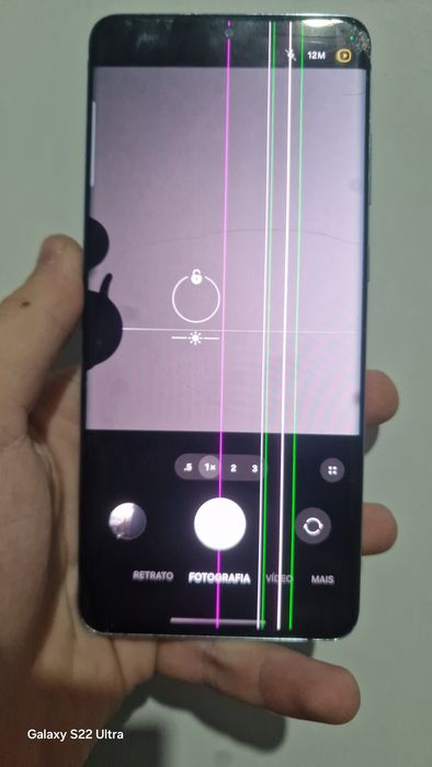 Samsung S20 Plus com 5 linhas no android 15