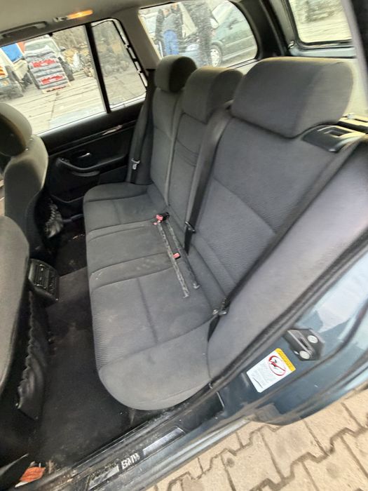 BMW E39 Lift Fotele tapicerka komplet przód tył lewe prawe kombi