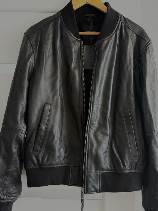 Мужская Кожаная куртка CNC CoSTUME NATIONAL