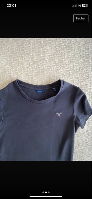 Vestido azul marinho