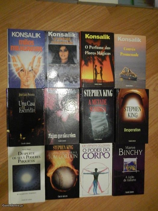18 Livros vários autores - como novos