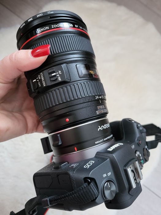 Фотоаппарат бездзеркальний Сanon RF RP body+спалах+Об'єктив Canon