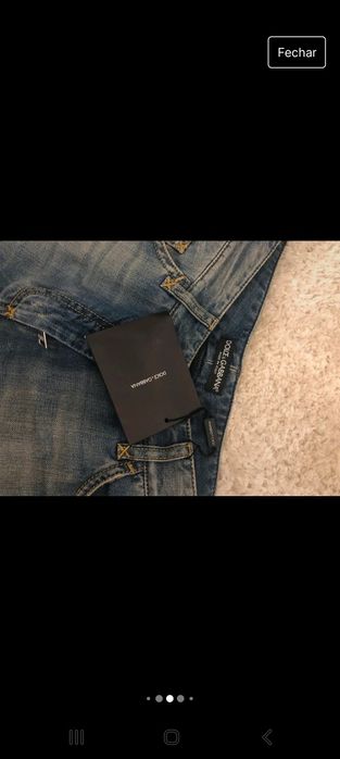 Calças Dolce & Gabana originais novas