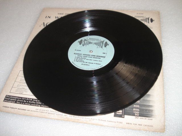 Vintage Vinil Academy Award Song Nominees 1966