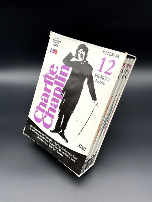 Kolekcja Charlie Chaplin DVD BOX, 12 filmów