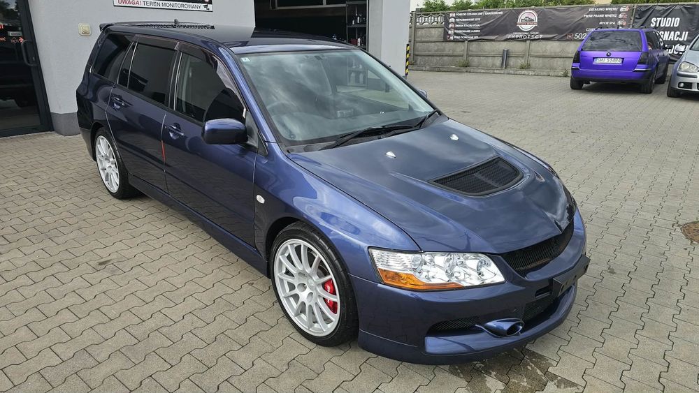 Mitsubishi Lancer Evolution Evo IX GTA kombi , 75 tys km, gwint, wydech, kolo T65