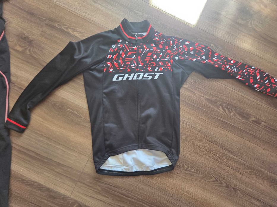 Zestaw rowerowy ocieplany M (165-175 cm) bluza GHOST GSG + spodnie FDX z wkładką