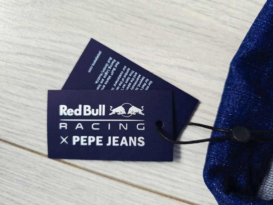 Red Bull Racing, Pepe Jeans kurtka jeansowa, katana, Formuła 1, F1, M