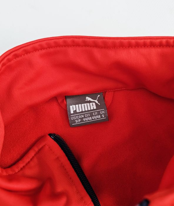 Zasuwana pomarańczowa bluza Puma s 36