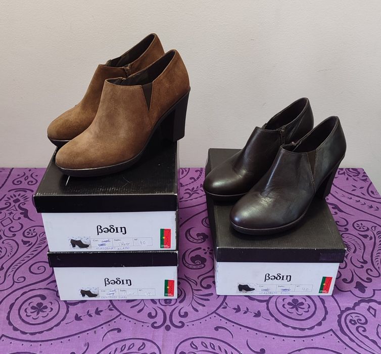 Botins castanhos Chacok - Salto bloco - Novo

- Castanho claro 39 e 40