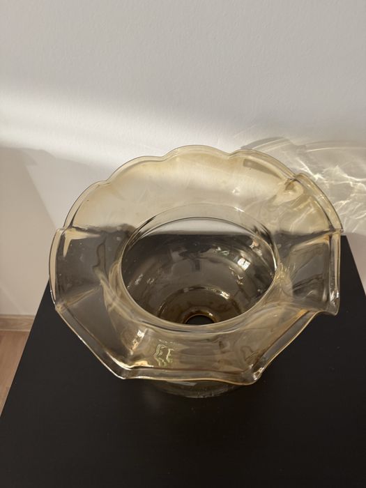 Плафон скляний б/в коричневий колір