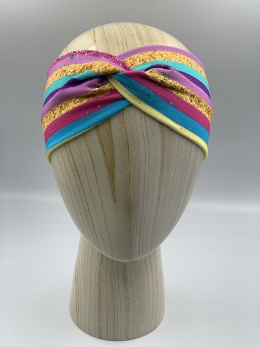 Przeplatana opaska handmade